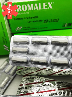Thuốc mê dạng viên Bromalex 6mg