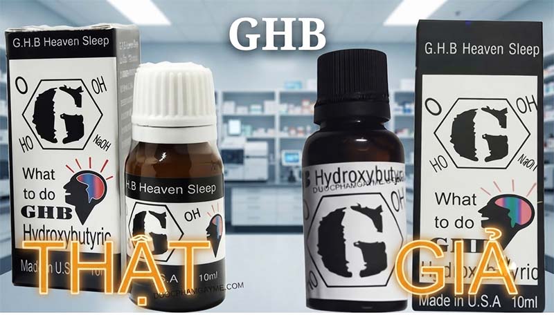 Cách Nhận Biết GHB Black Thật Giả – Mẫu Hộp Và Chai