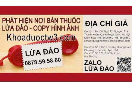 Phát hiện website copy hình ảnh sản phẩm Cảnh báo phát hiện website copy hình ảnh sản phẩm Scopolamine lừa đảo