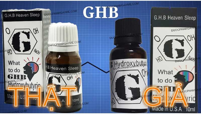 Cách nhận biết thuốc mê ghb thật hay giả Cách nhận biết thuốc mê ghb thật hay giả