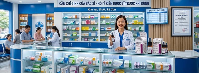 Thuốc Mê Dạng Xịt Forane 10mL