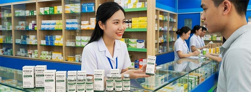 Thuốc Mê Ketamine HCL 500mg