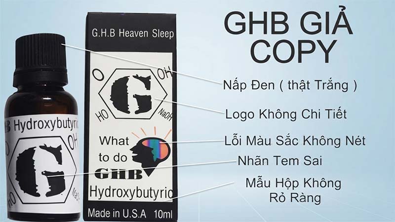 Cách nhận biết GHB Black thật giả