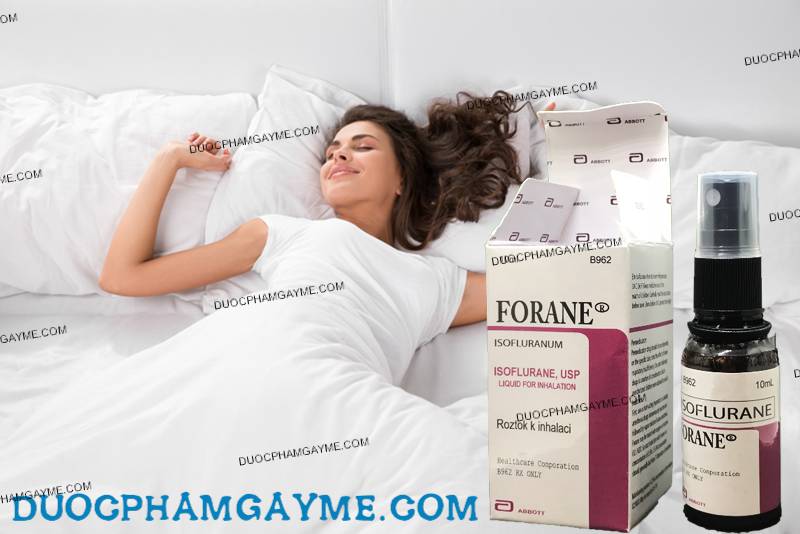 Hướng dẫn cách sử dụng thuốc mê dạng xịt forane hiệu quả