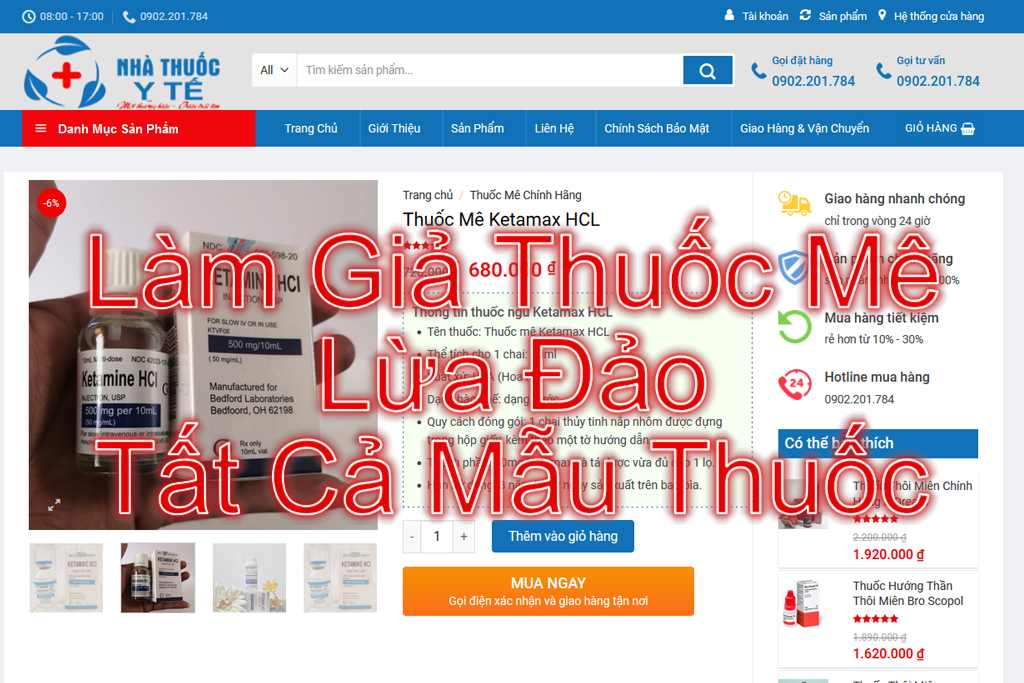 Cảnh Báo Tất Cả Các Loại Thuốc Mê Cảnh Báo Điều Là Giả Lừa Đảo