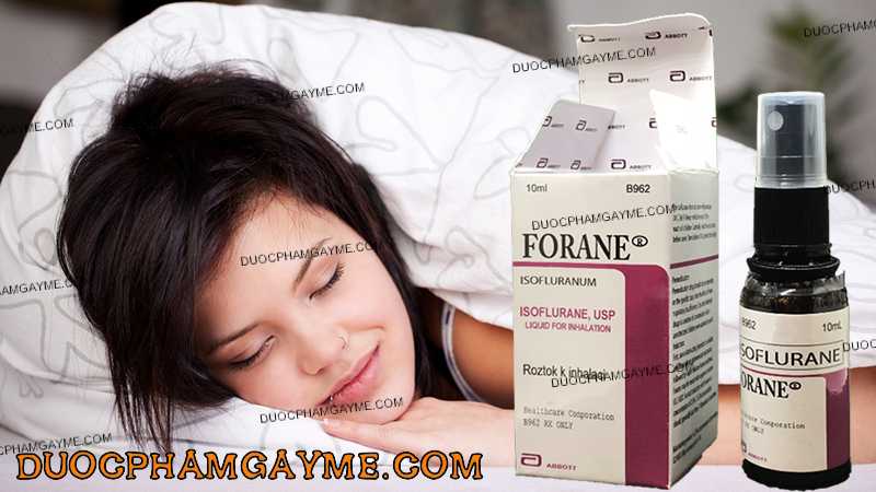 Phân biệt Thuốc mê dạng xịt Forane thật giả 